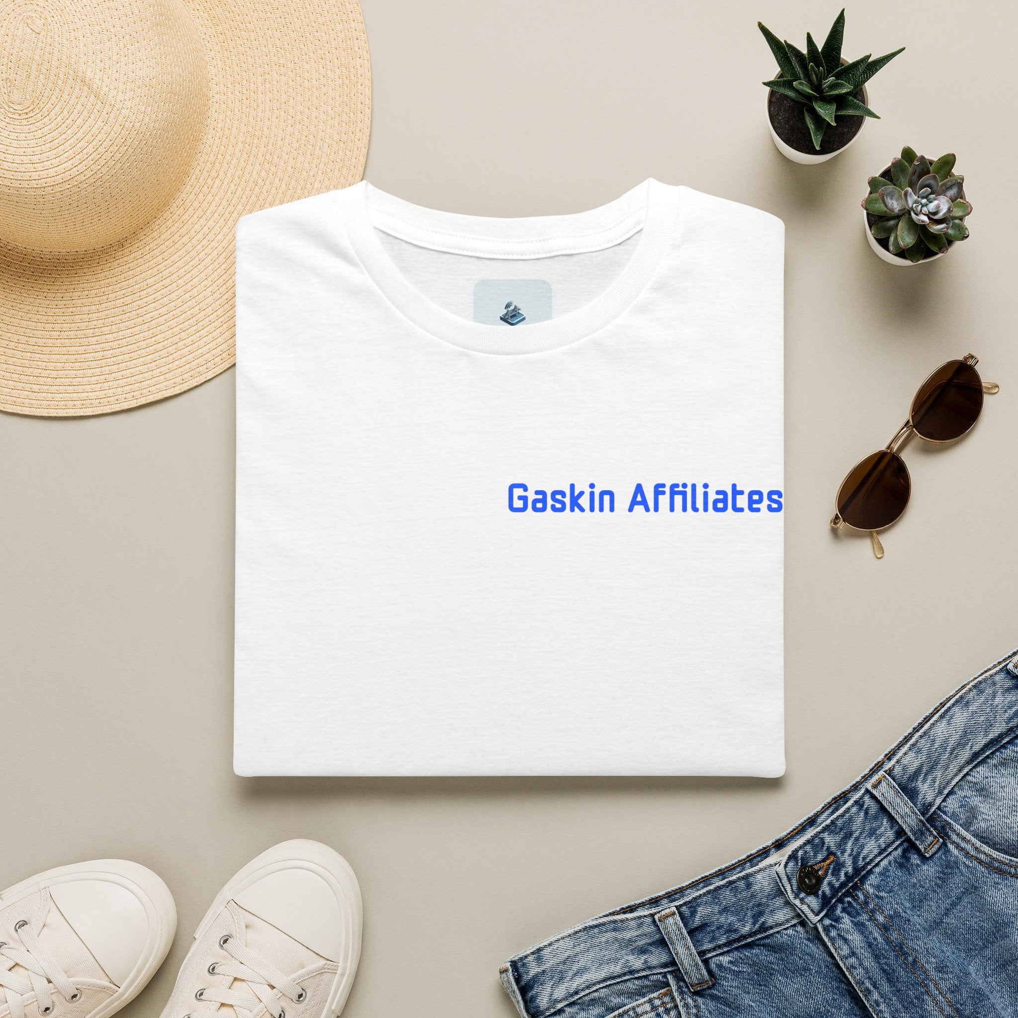Plain White T-Shirt - Gaskin Affiliates