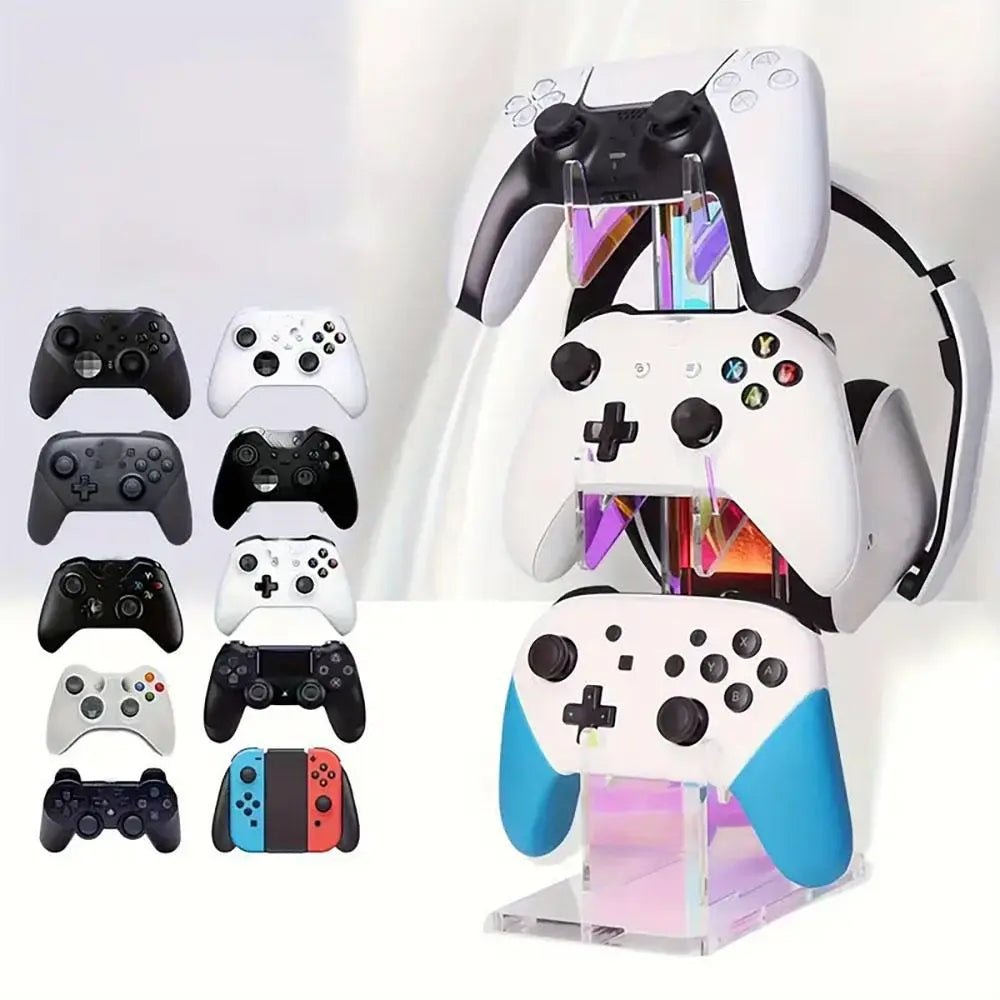 GearStation – 3-Layer Game Controller & Headphone Stand for PS5, PS4 & More - Gaskin Affiliates