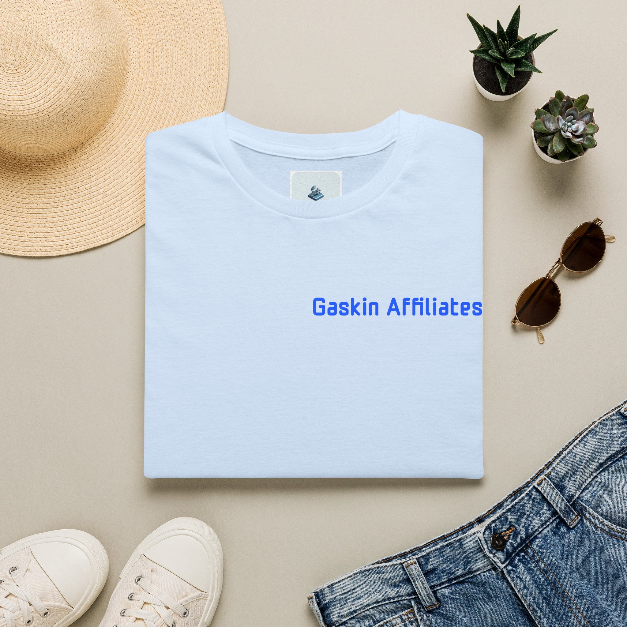 Plain White T-Shirt - Gaskin Affiliates