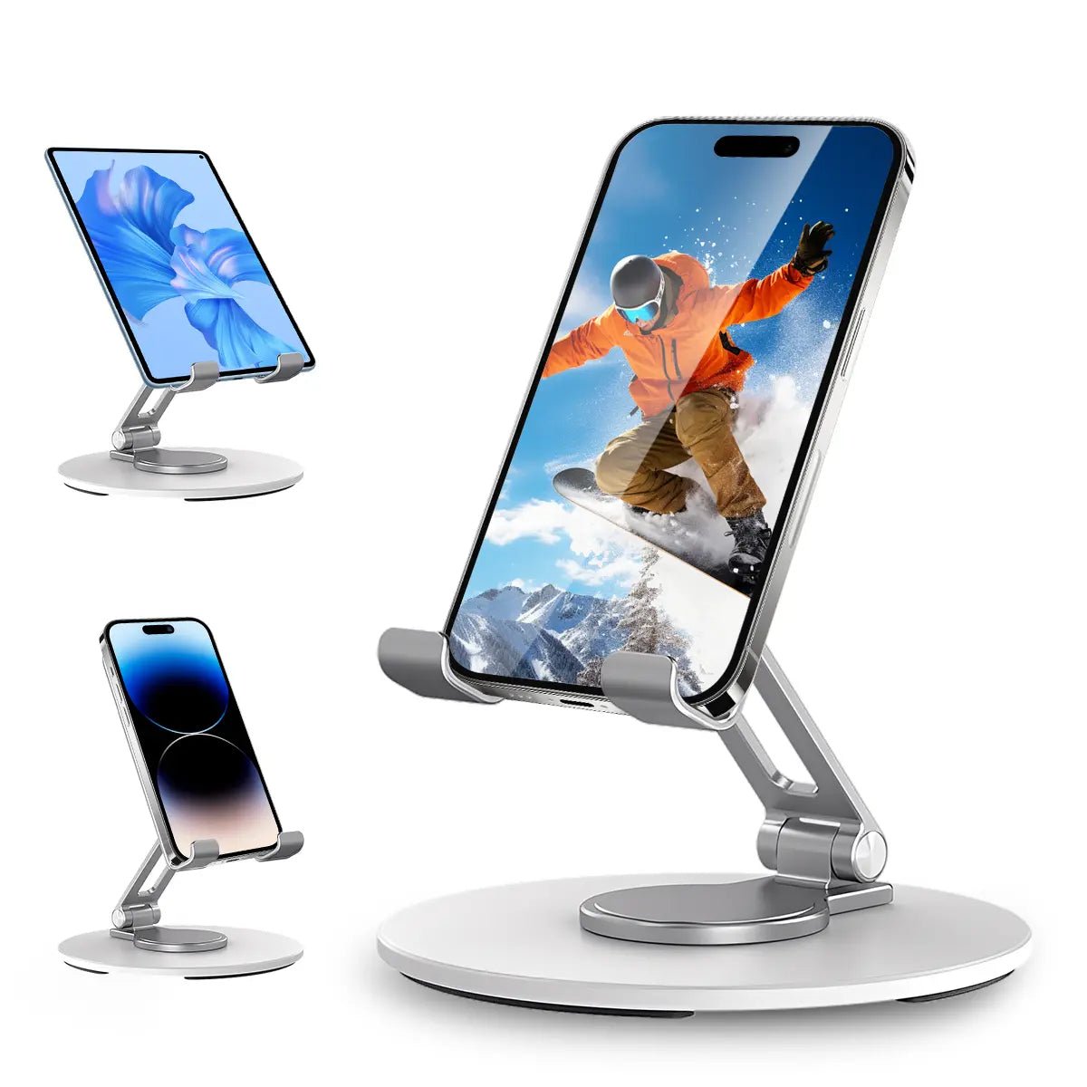FlexDesk – Adjustable 360° Phone & Tablet Stand for iPhone & iPad - Gaskin Affiliates