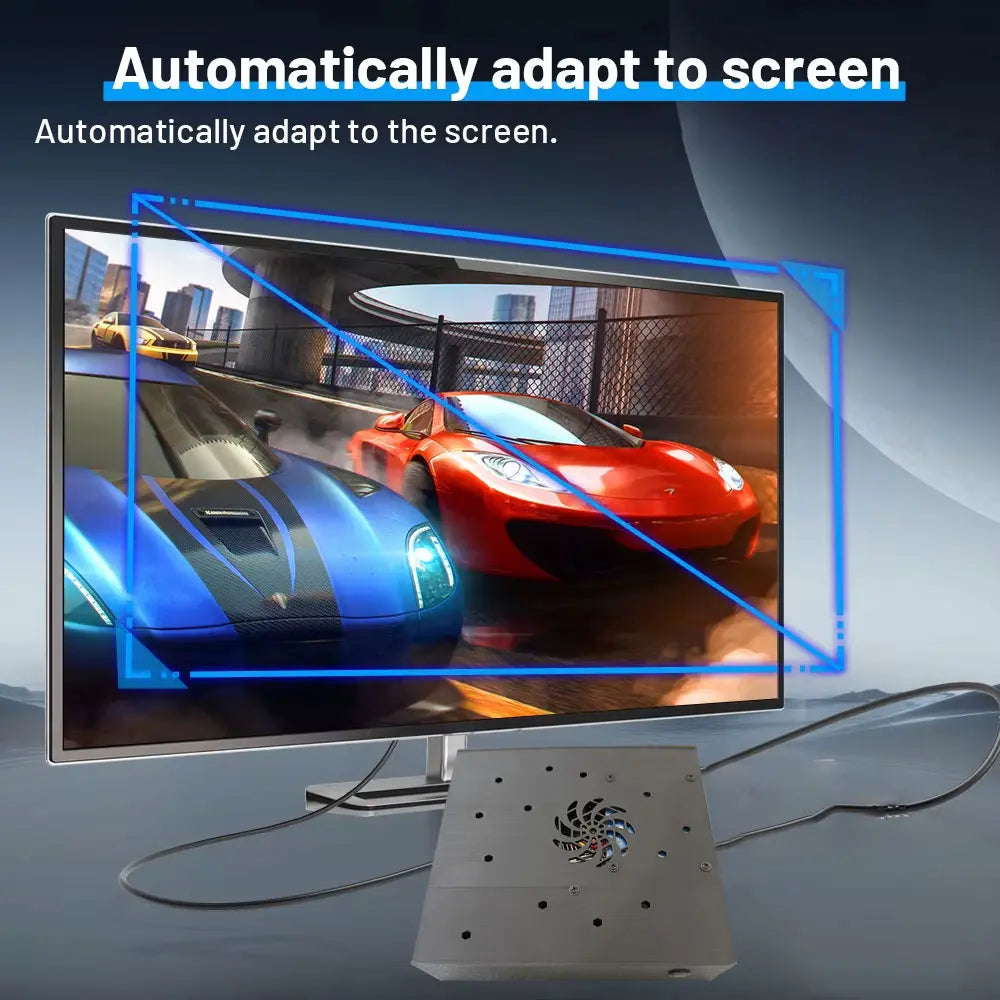 Retro Game Console for TV, 4GB RAM 500GB Storage, Plug & Play HDMI Gaming System, Supports PS2 Wii NGC N64 PSX Arcade Games