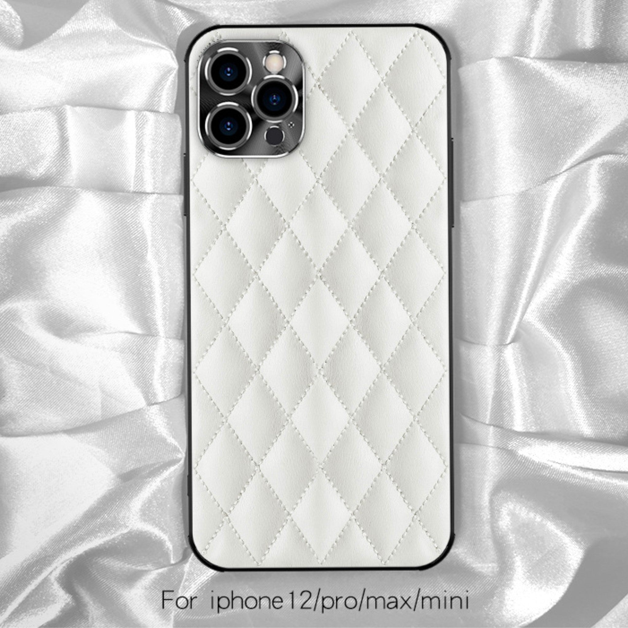 Handmade Fragrance-Style Leather iPhone Case – Premium Protective Cover