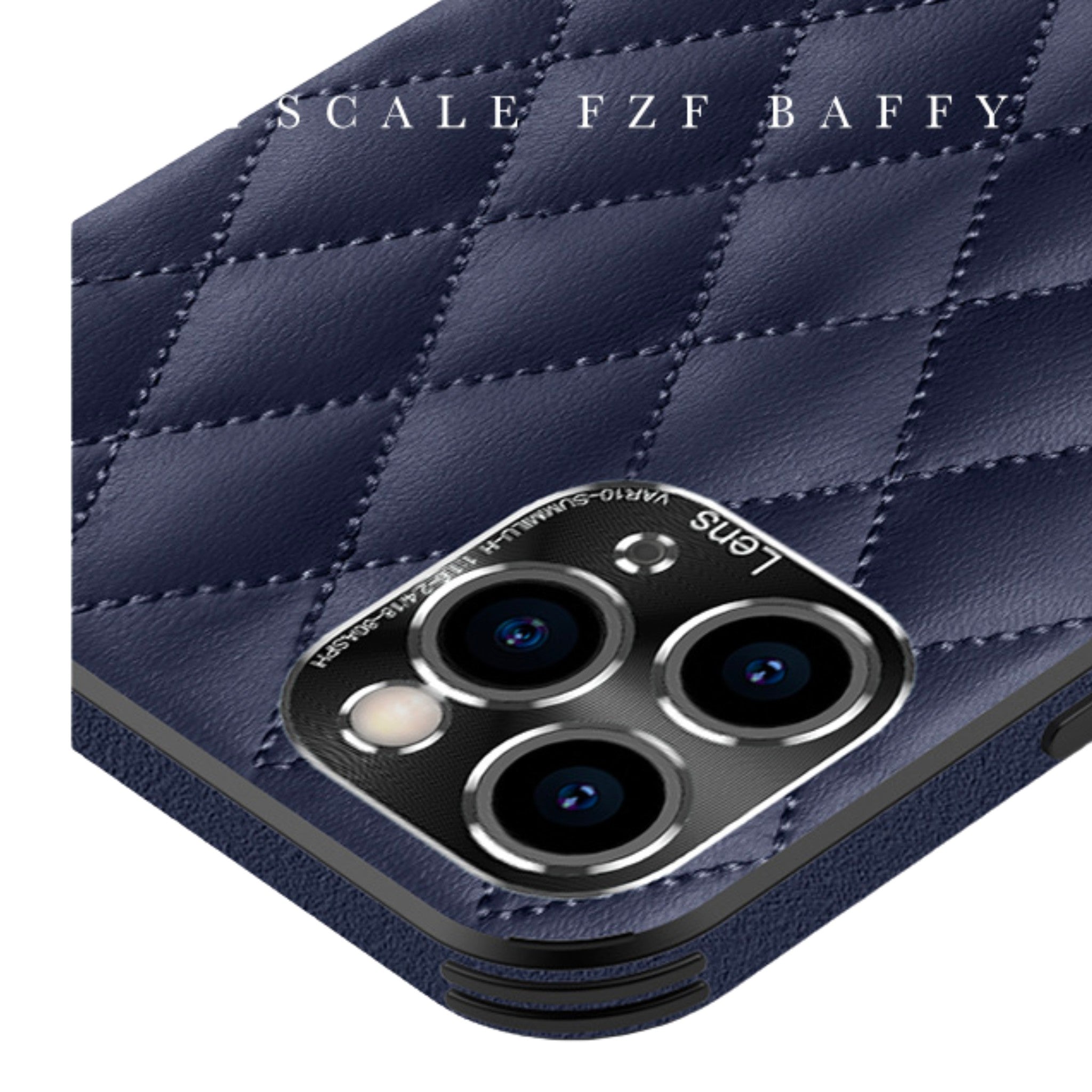 Handmade Fragrance-Style Leather iPhone Case – Premium Protective Cover