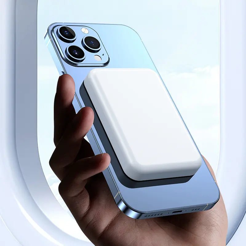 MagCharge 5000 – MagSafe Wireless Power Bank for iPhone 12–17 - Gaskin Affiliates
