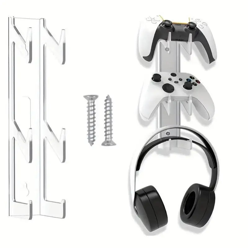GearStation – 3-Layer Game Controller & Headphone Stand for PS5, PS4 & More - Gaskin Affiliates